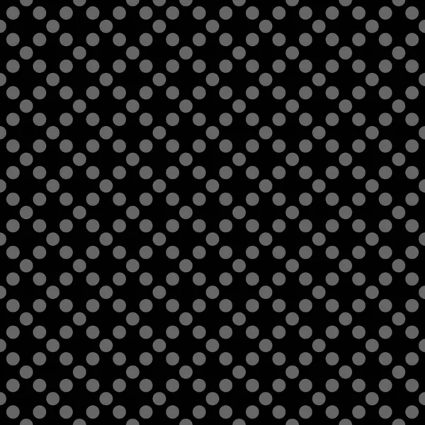 Vecteur Sans Couture Motif Noir Gris Fond Avec Petits Pois — Image vectorielle