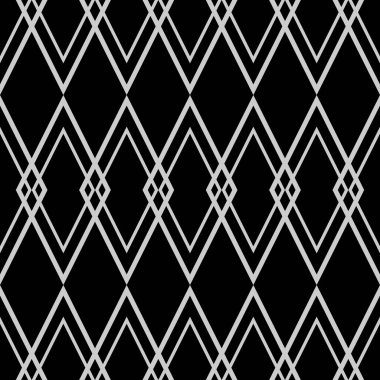 Tertemiz duvar kağıdı dekorasyonu için siyah ve beyaz vektör deseni ya da grafik çizgisi arkaplanı