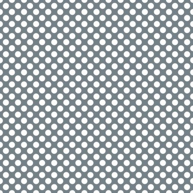 Gri mavi zemin üzerinde beyaz benekli döşeme vektör deseni pürüzsüz duvar kağıdı için