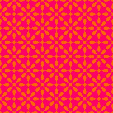 Kusursuz dekorasyon duvar kağıdı için pembe kiremit vektör deseni