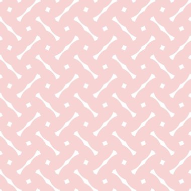 Döşeme beyaz ve pastel vektör deseni veya pembe arkaplan duvar kağıdı