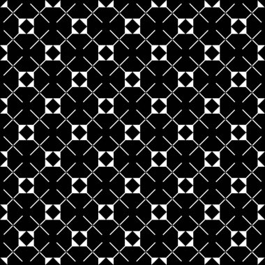 Siyah ve beyaz vektör deseni ya da grafik çizgi arkaplanı