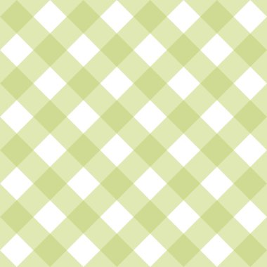 Kusursuz geleneksel yeşil vektör arkaplanı, fayanslı kareli desen veya ızgara ekose dokusu