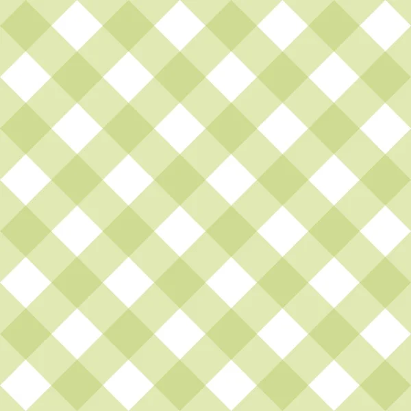 Бесшовный Традиционный Зеленый Векторный Фон Черепица Клетчатый Узор Сетка Клетчатая — стоковый вектор