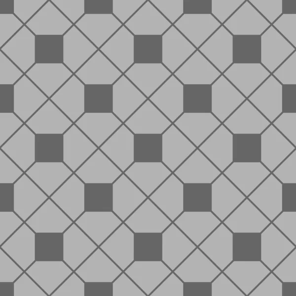Плитка Темно Серый Белый Фон Векторный Бесшовный Узор — стоковый вектор