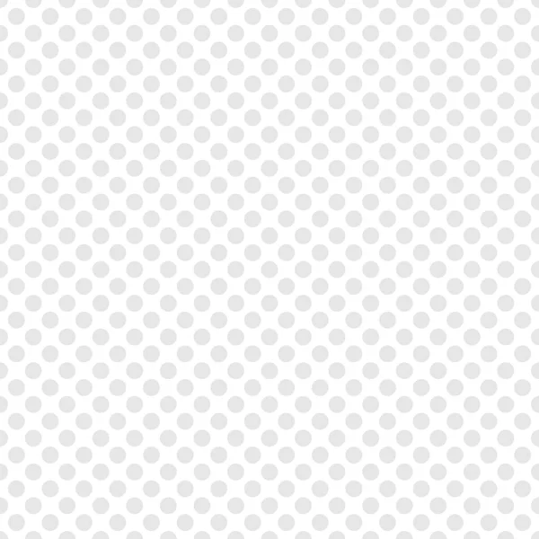 Pois Gris Sur Fond Blanc Motif Texture Vectorielle Sans Couture — Image vectorielle