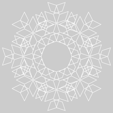 Pastel gri arkaplan ile döşeme vektör deseni