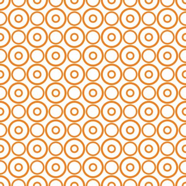 Beyaz zemin üzerinde büyük pastel kahverengi noktalar olan pastel vektör deseni.