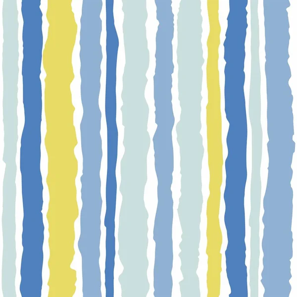 Motif Vectoriel Tuile Avec Rayures Bleu Pastel Vert Menthe Jaune — Image vectorielle
