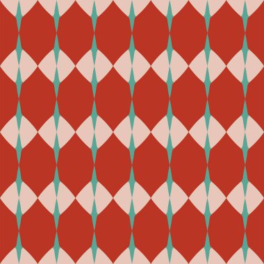 Döşeme yeşili, pembe ve kırmızı vektör deseni veya web sitesi duvar kağıdı arkaplanı