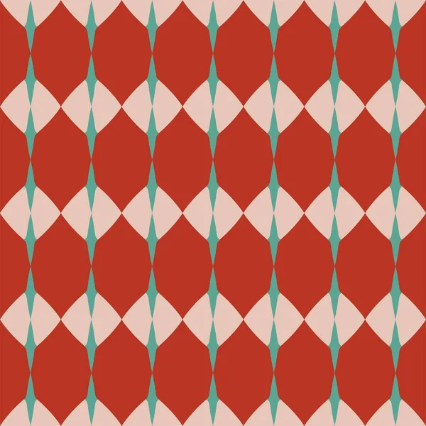 Azulejos Verde Rosa Rojo Patrón Vectorial Fondo Pantalla Del Sitio — Vector de stock