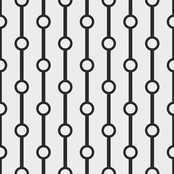 Kakel svarta och grå vektor mönster eller sömlös geometriska bakgrundsbild — Stock vektor