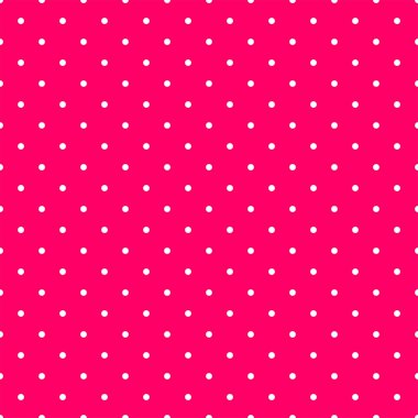 Küçük beyaz lekeli pembe bir arka plan üzerinde döşeme vektör deseni