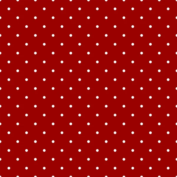 Tile vector pattern with white polka dots on dark red background — Stock Illustration Tile vector pattern with white polka dots on dark red background Royalty Free Stock Illustrations