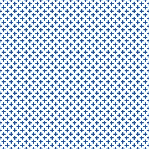 Carrelage bleu et blanc fond vectoriel — Image vectorielle