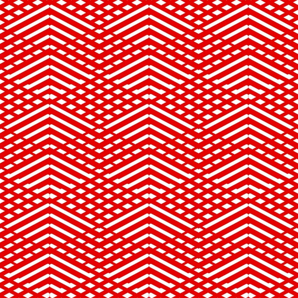 Kakel rött och vitt mönster eller vektor bakgrund tapeter — Stock vektor