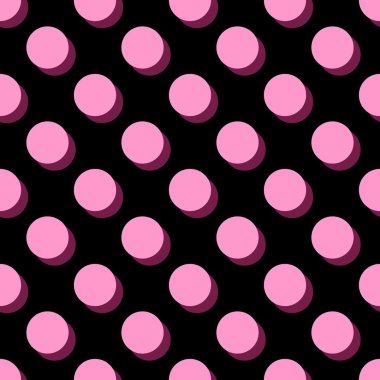 Kiremit vektör model Pembe lekeli siyah arka plan üzerine