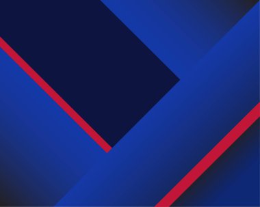 Geometrik soyut arkaplan kırmızı, mavi ve koyu renklerde. Düzenlemesi ve canlandırması kolay