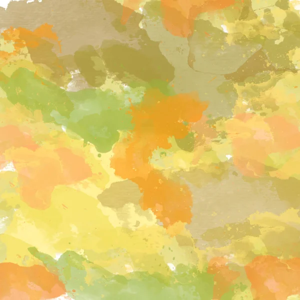 Abstract colorful watercolor for background, quad template. — Zdjęcie stockowe