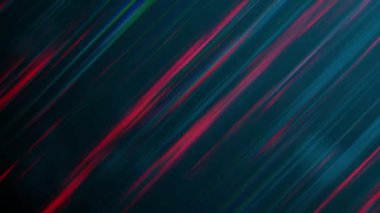 Dynamic animation of dark blue diagonal stripes with fiery flashes. Footage, 4K animated cinematic background for creative projects.