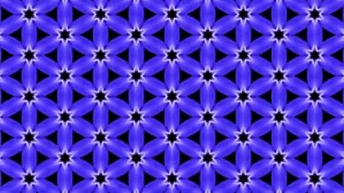 Dynamic animation of pattern evolution. Seamless looped animated background. Movable screensaver..