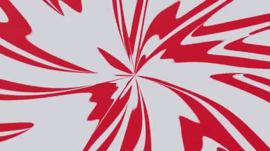 Soyut dairesel, kusursuz döngülü animasyon deseni. Fraktal hareket arkaplanı