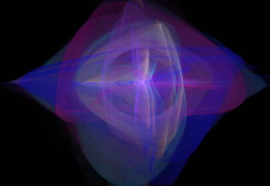 Çılgın mistik renkli ışık efektleri. Soyut ışık çizgilerinin inanılmaz kombinasyonları. Kozmik enerjinin soyut girdabı.