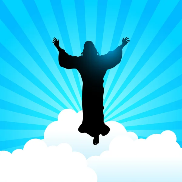 Ascension de Jésus-Christ — Image vectorielle