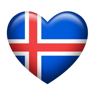 İzlanda Insignia kalp şekli