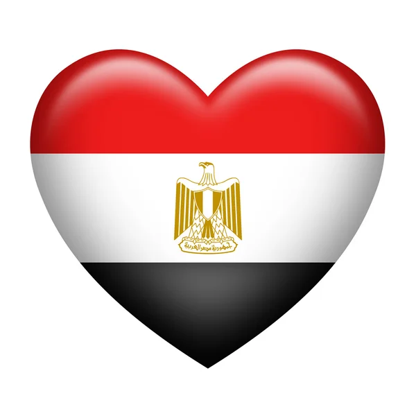 Egypt Insignia Heart Shape — Stock Photo, Image