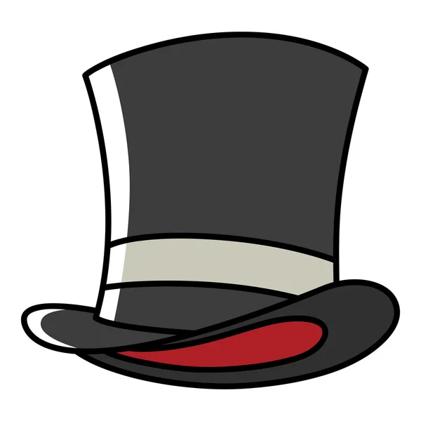 魔術師の帽子の図 — ストックベクタ