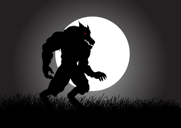 Werewolf — Stock Vector