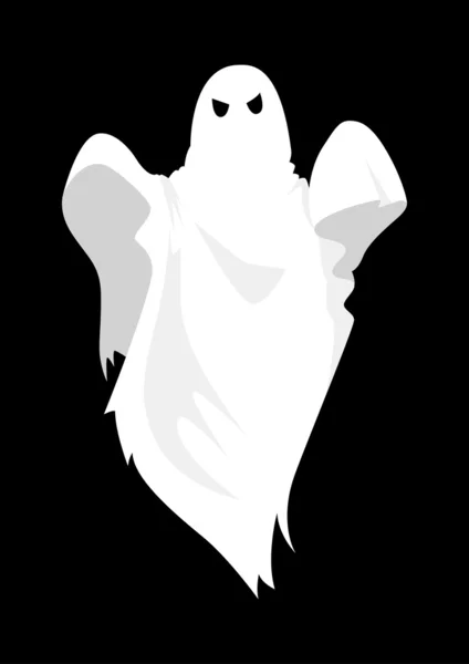 Cartoon Ghost — Stock Vector