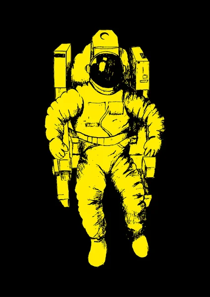 Astronauta — Vector de stock