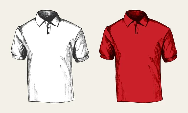 Polo Camisa — Archivo Imágenes Vectoriales