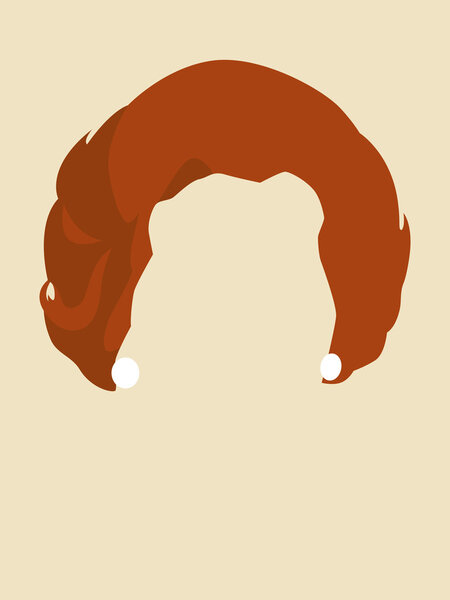 Символ женских волос
