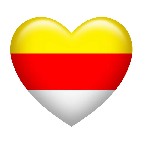 Carinthia Insignia Heart Shape — Stock Photo, Image