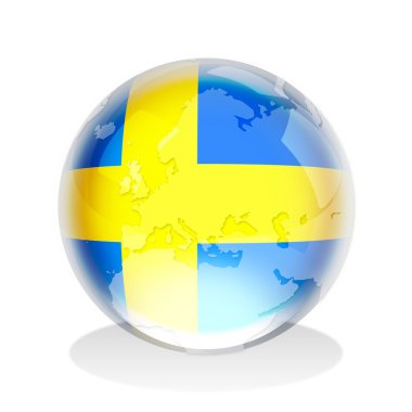 İsveç bayrağı Küre
