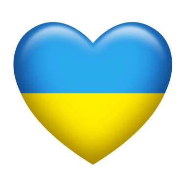 Ukrayna Insignia kalp şekli