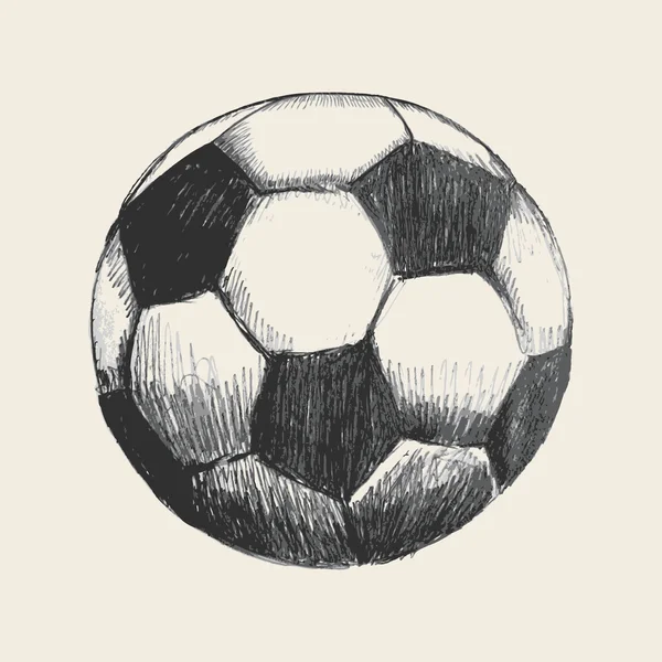 Fußball — Stockvektor