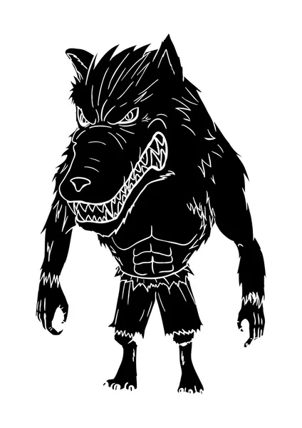 Werewolf — Stock Vector