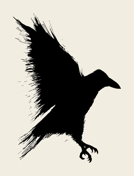 Cuervo. — Vector de stock