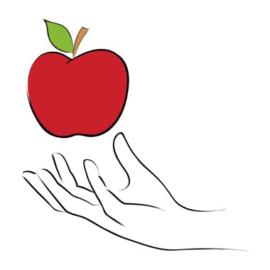 Bir elma kapma