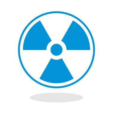 Bir radyoaktif sembol simge