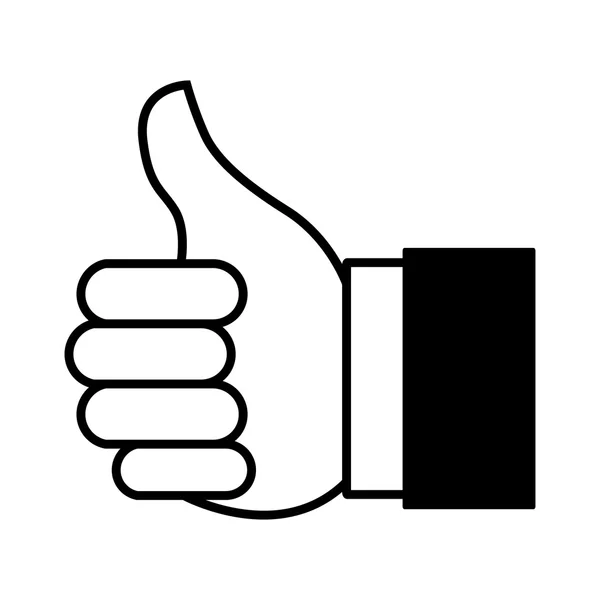 Thumbs Up Icon — Stock Vector