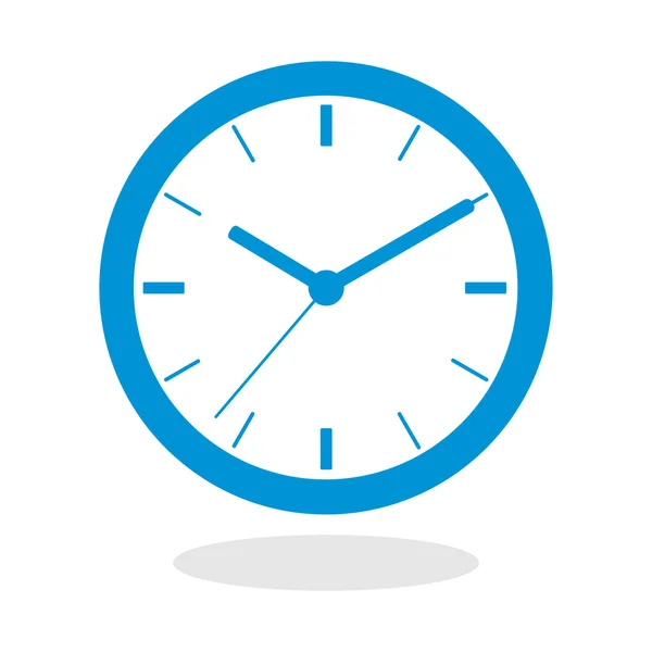 Icône d'horloge pour site web ou application mobile — Image vectorielle