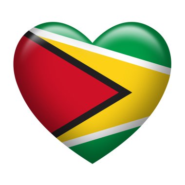 Guyana Insignia kalp şekli
