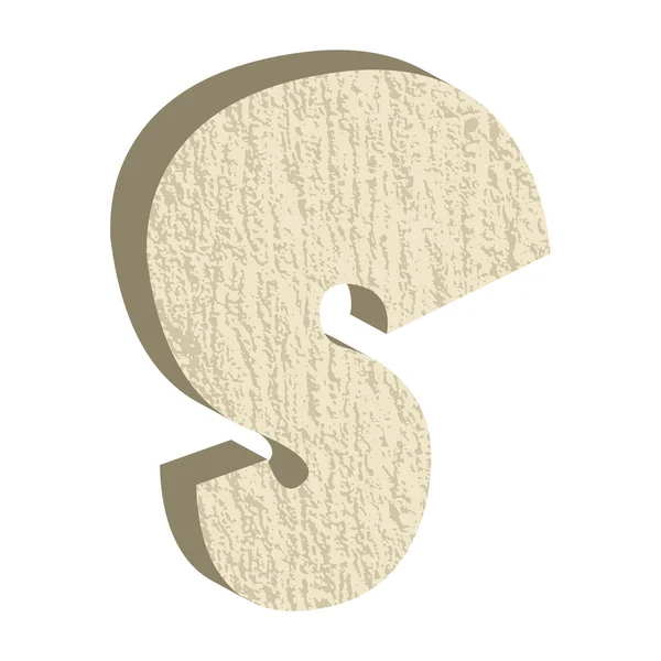 Тип шрифту з текстурою каменю або каменю — стоковий вектор
