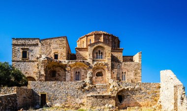 Bizans 'ın Monemvasia kentindeki Panagia Odigitria Kilisesi, Peloponnes Greeceac