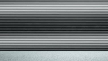 Modern konforlu konforlu mobilyalar, boş oda iç dekorasyonu ve duvar dokusu arka planı. 